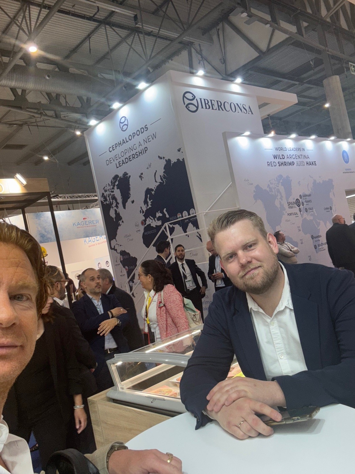 A busy fair with 2 days and 18 meetings was done in Barcelona.